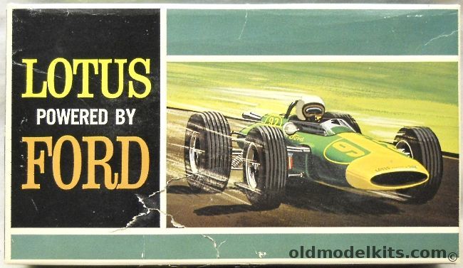 AMT 1/25 Lotus Powered By Ford 1963 Indy Racer plastic model kit